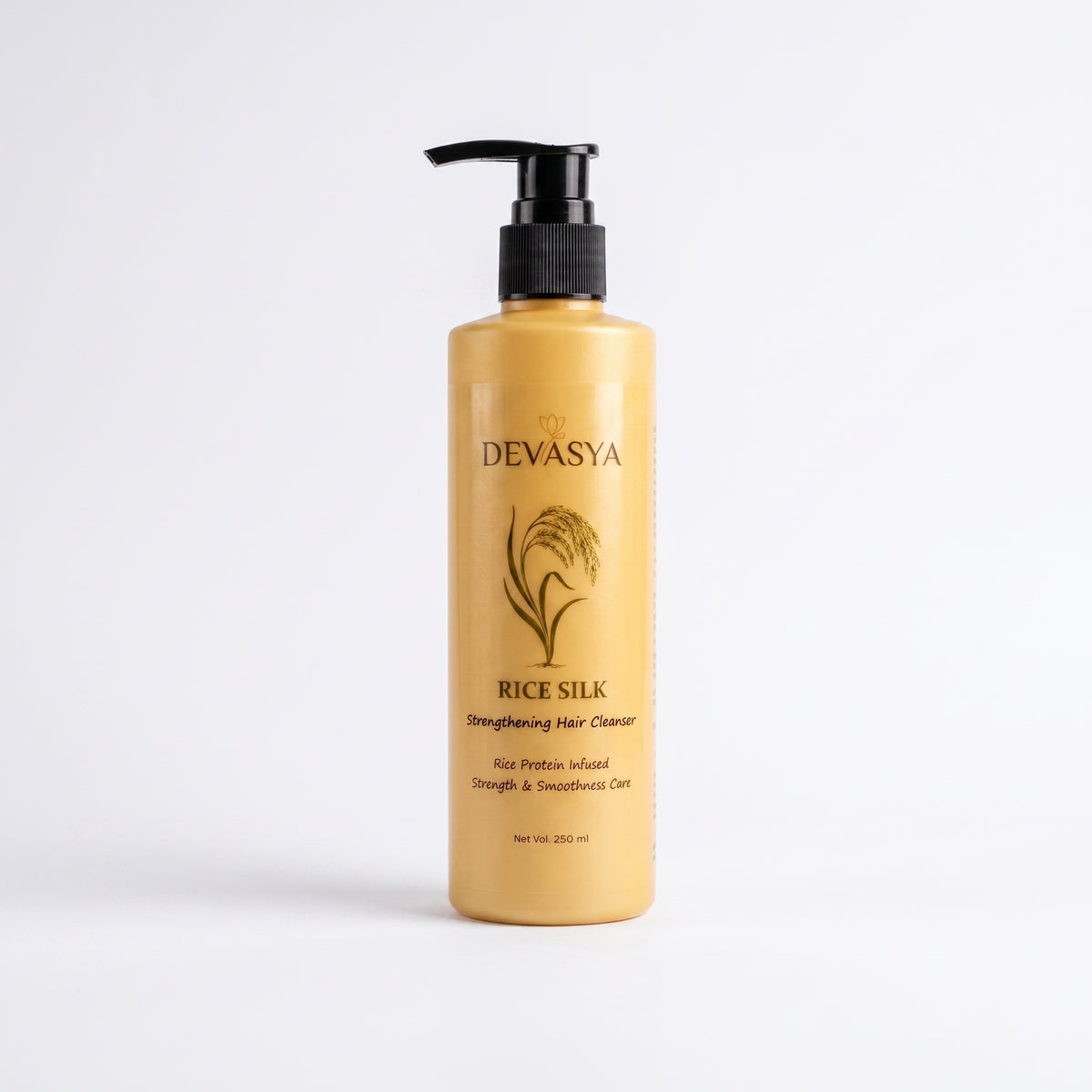 Devasya Rice Silk Strengthening Hair Cleanser – Rice Protein Infused for Strong & Smooth Hair (250ml) ✨🌿