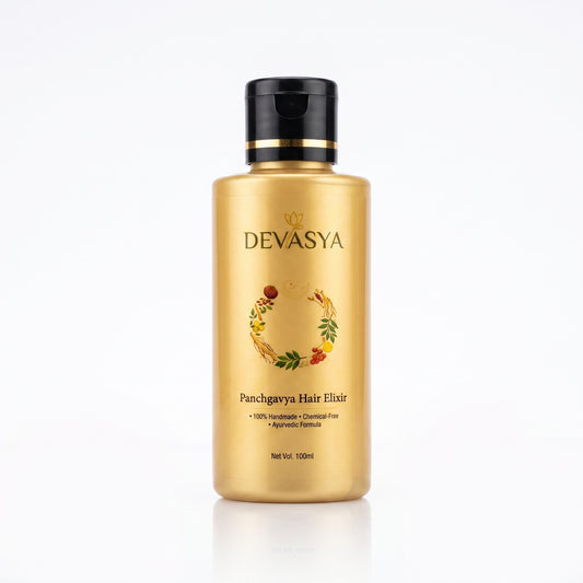 Devasya Panchgavya Hair Elixir | 100% Handmade Scalp & Growth Oil (100ml) ✨🌿
