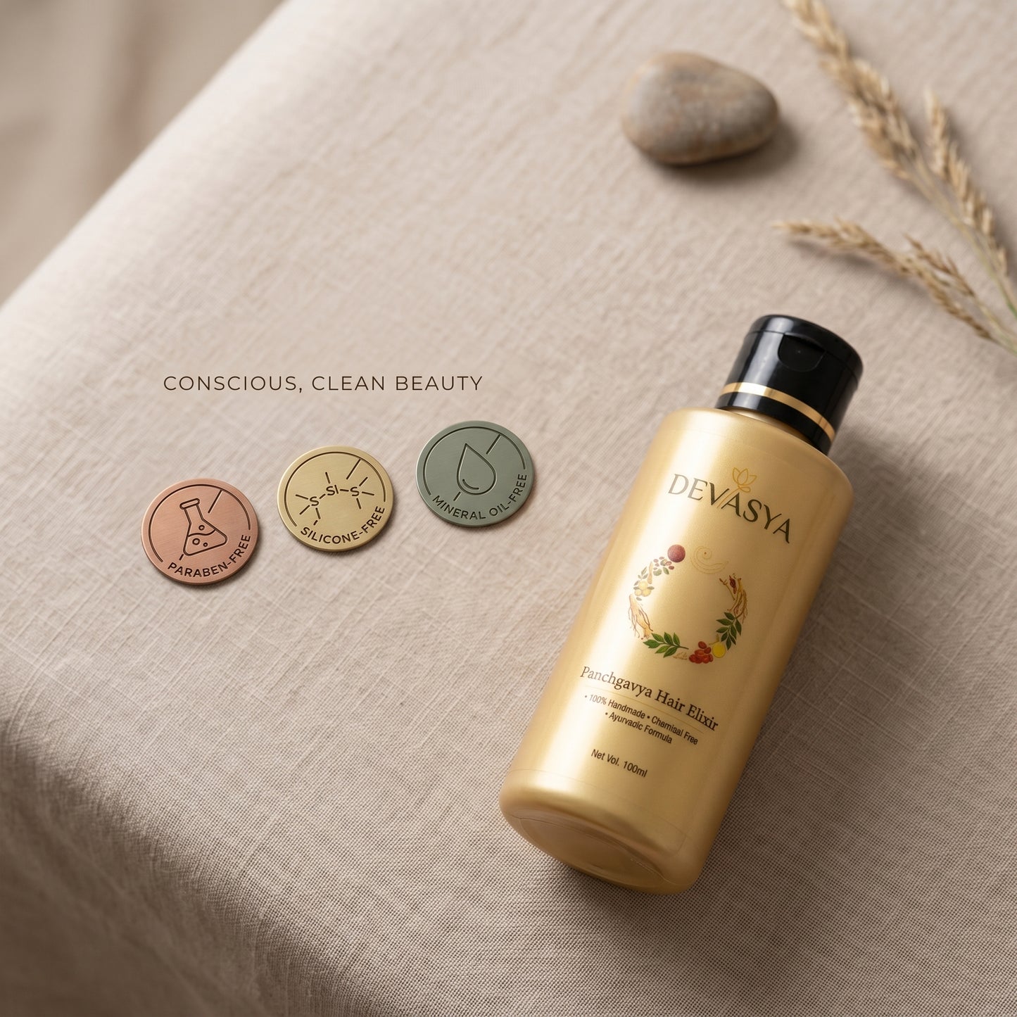 Devasya Panchgavya Hair Elixir | 100% Handmade Scalp & Growth Oil (100ml) ✨🌿