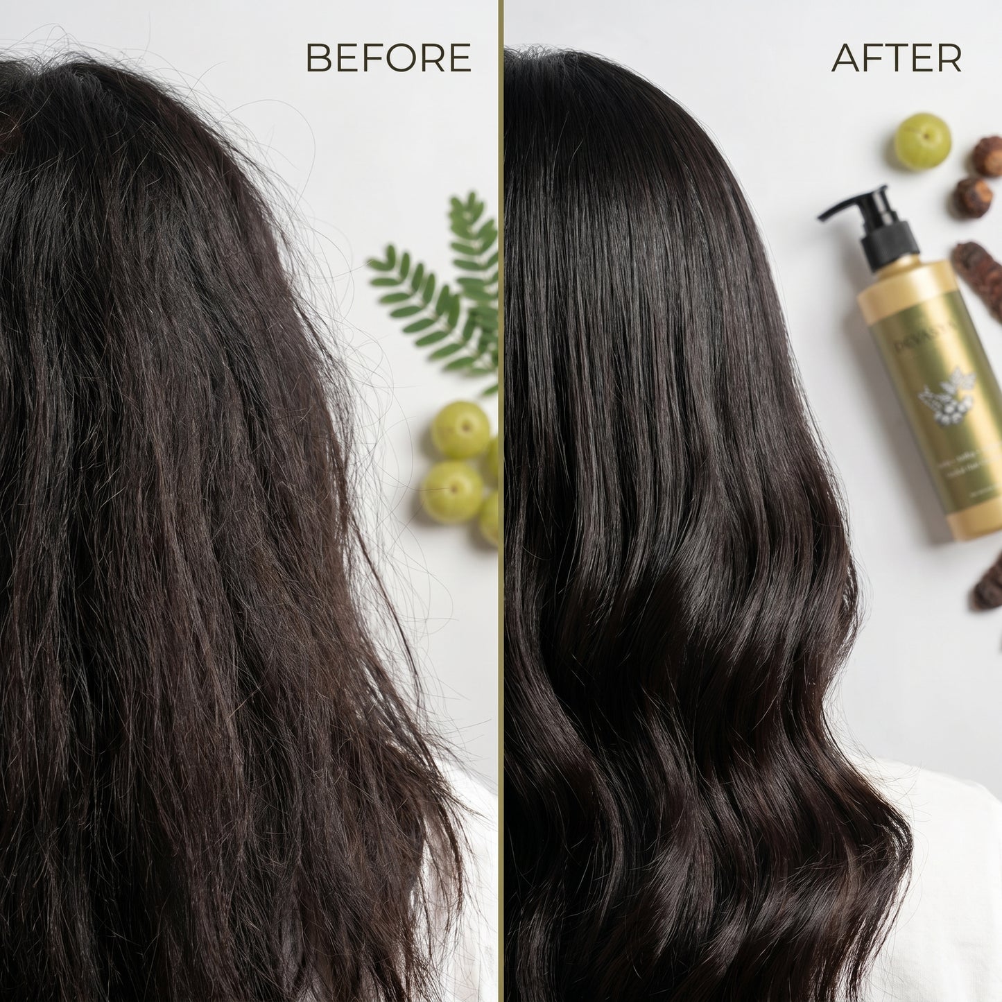 Devasya Handmade Hair Cleanser | 100% Chemical-Free Ayurvedic Ritual (250ml) ✨🌿