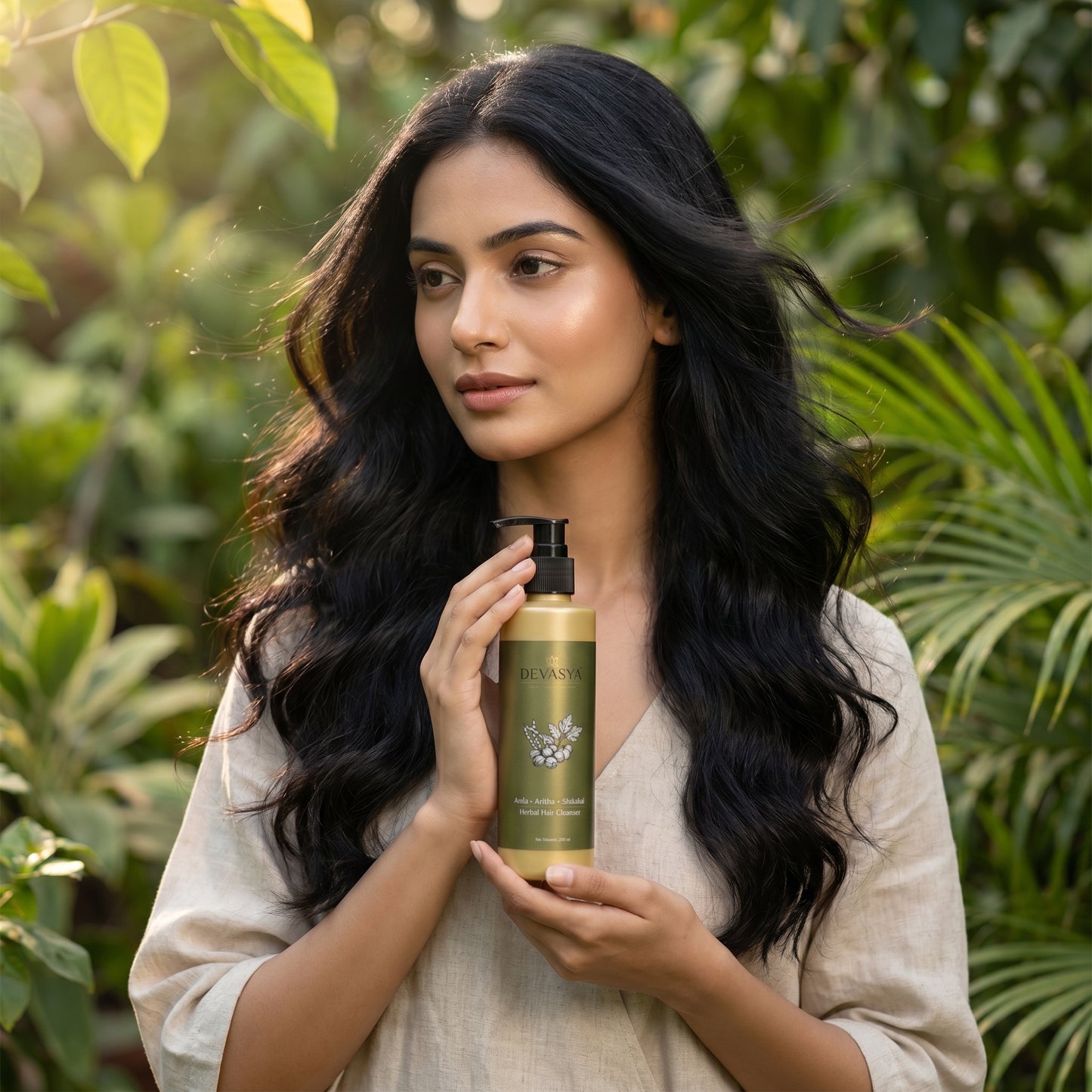 Devasya Handmade Hair Cleanser | 100% Chemical-Free Ayurvedic Ritual (250ml) ✨🌿