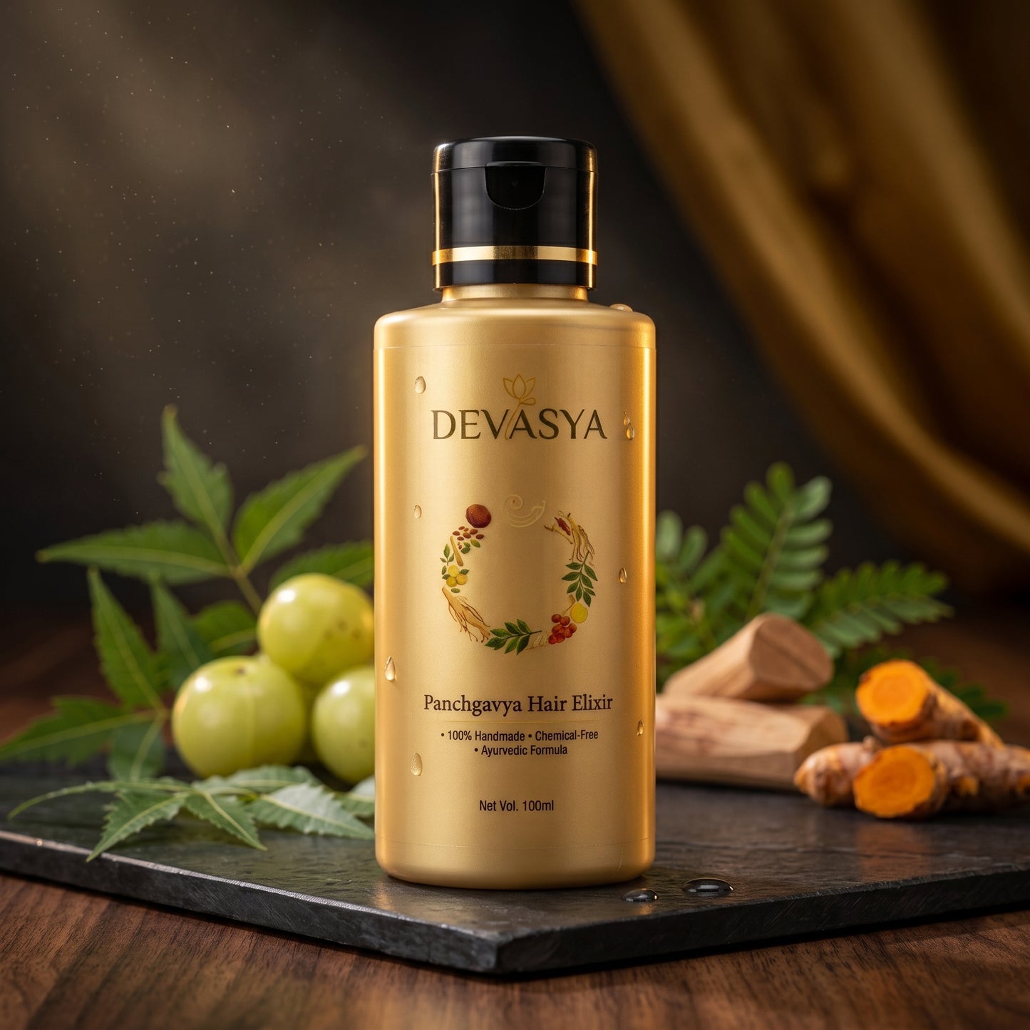 Devasya Panchgavya Hair Elixir | 100% Handmade Scalp & Growth Oil (100ml) ✨🌿