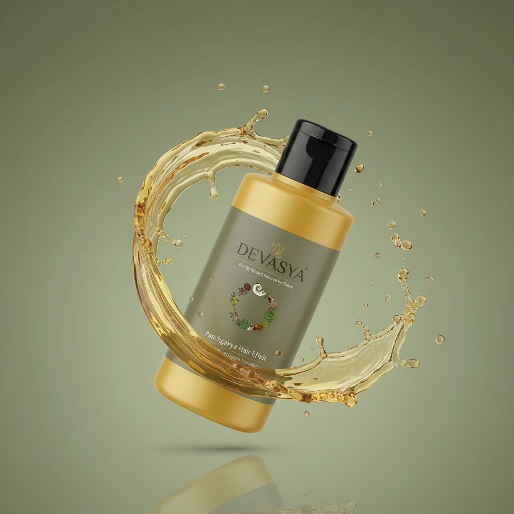 Devasya Panchgavya Hair Elixir | 100% Handmade Scalp & Growth Oil (100